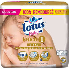Couches bébé Lotus - TestClub FR