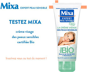 mixa crèmes test gratuit
