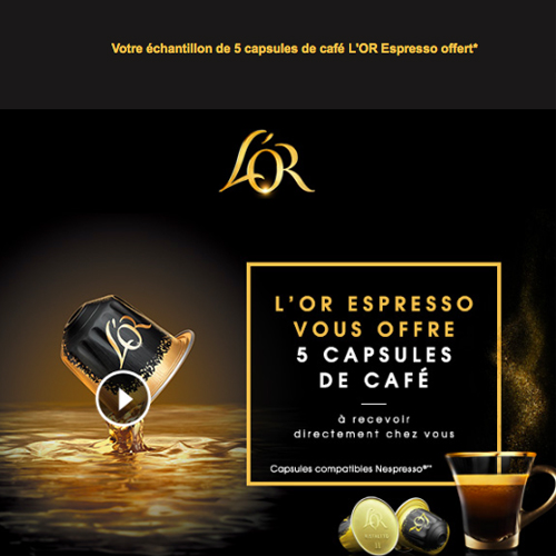 Concours L'Or Espresso, 3 coffrets dégustation à gagner ! - Les